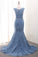 2024 Scoop Mermaid Lace Mother Of The Bride Dresses With Beads Sweep Train
