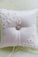 Nice Ring Pillow In Satin With Flowers