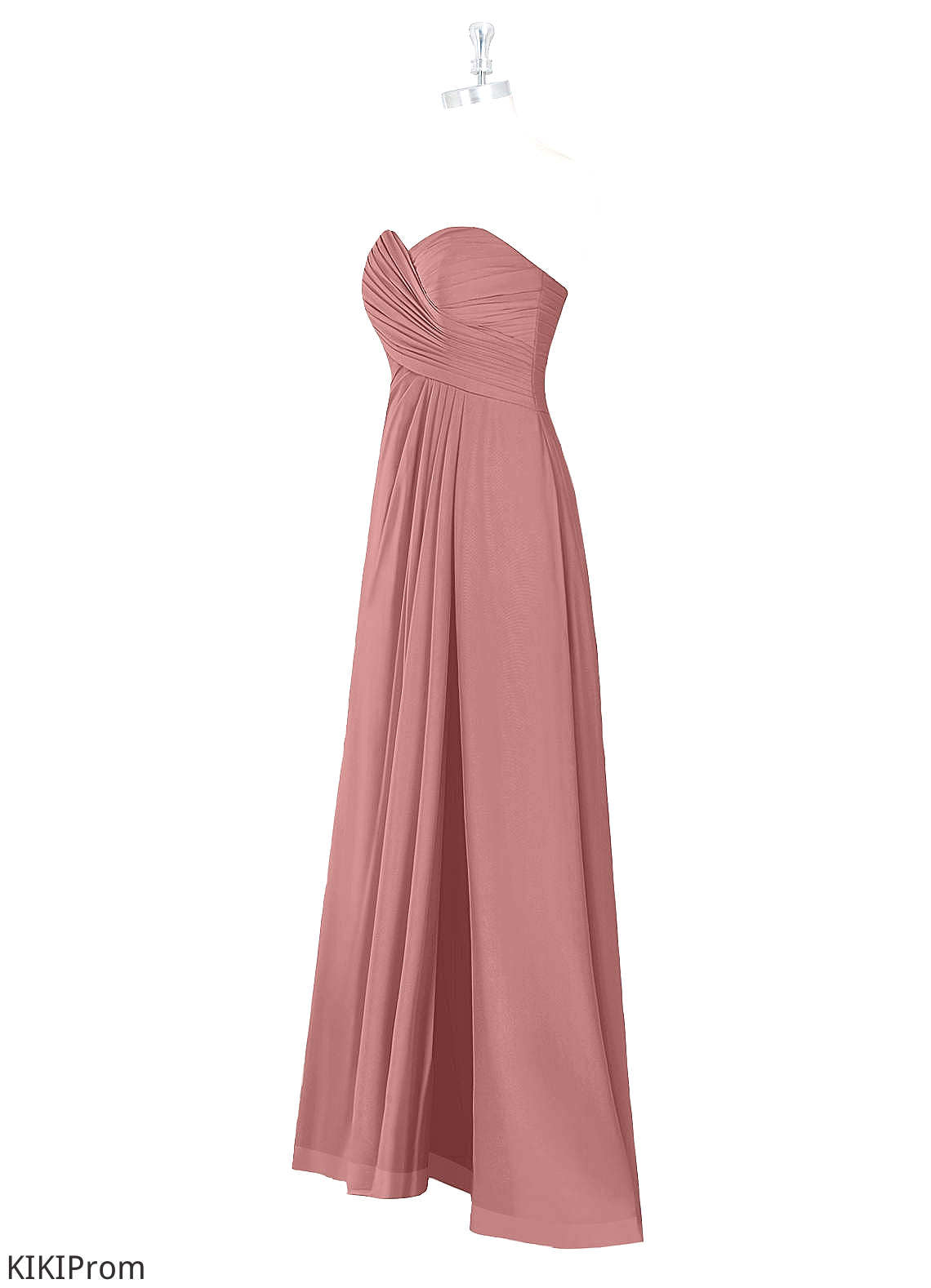 Meghan Natural Waist Sleeveless Spaghetti Staps A-Line/Princess Floor Length Bridesmaid Dresses