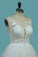 2024 V Neck Lace Mermaid Wedding Dresses With Applique Chapel Train