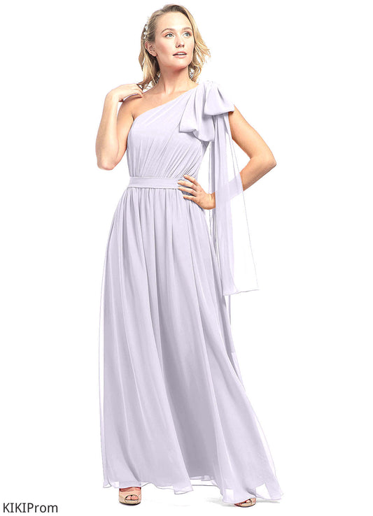 Kayden Sleeveless V-Neck A-Line/Princess Natural Waist Floor Length Bridesmaid Dresses