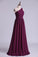 2022 Bridesmaid Dresses A Line One Shoulder Floor Length With Ruffle