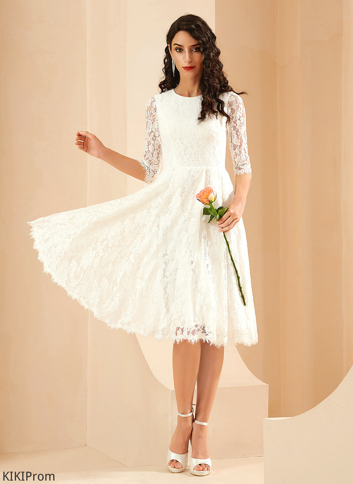 Knee-Length Lola Dress Wedding Wedding Dresses A-Line