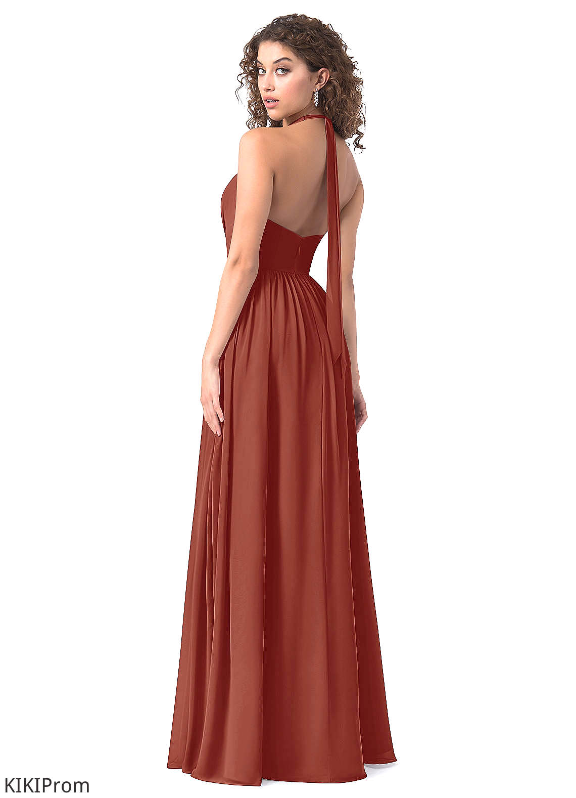 Crystal A-Line/Princess Knee Length Scoop Sleeveless Natural Waist Bridesmaid Dresses