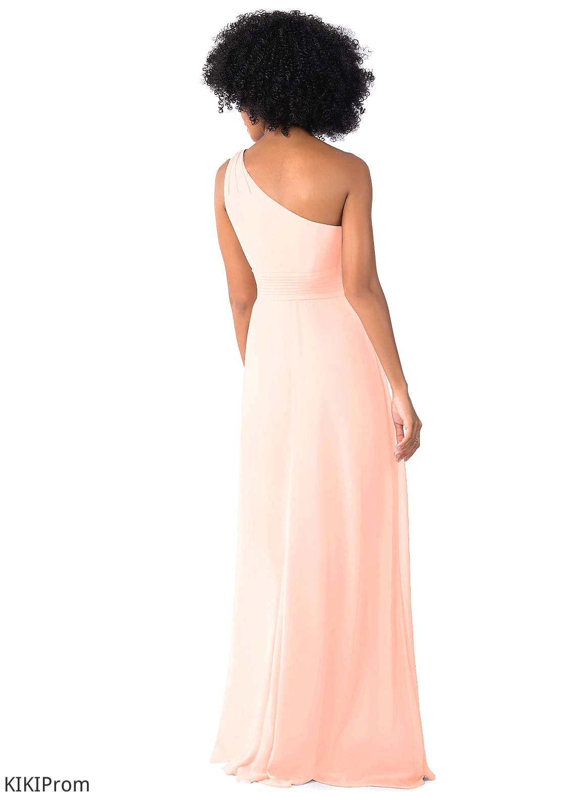 Tamara A-Line/Princess Knee Length Natural Waist One Shoulder Sleeveless Bridesmaid Dresses