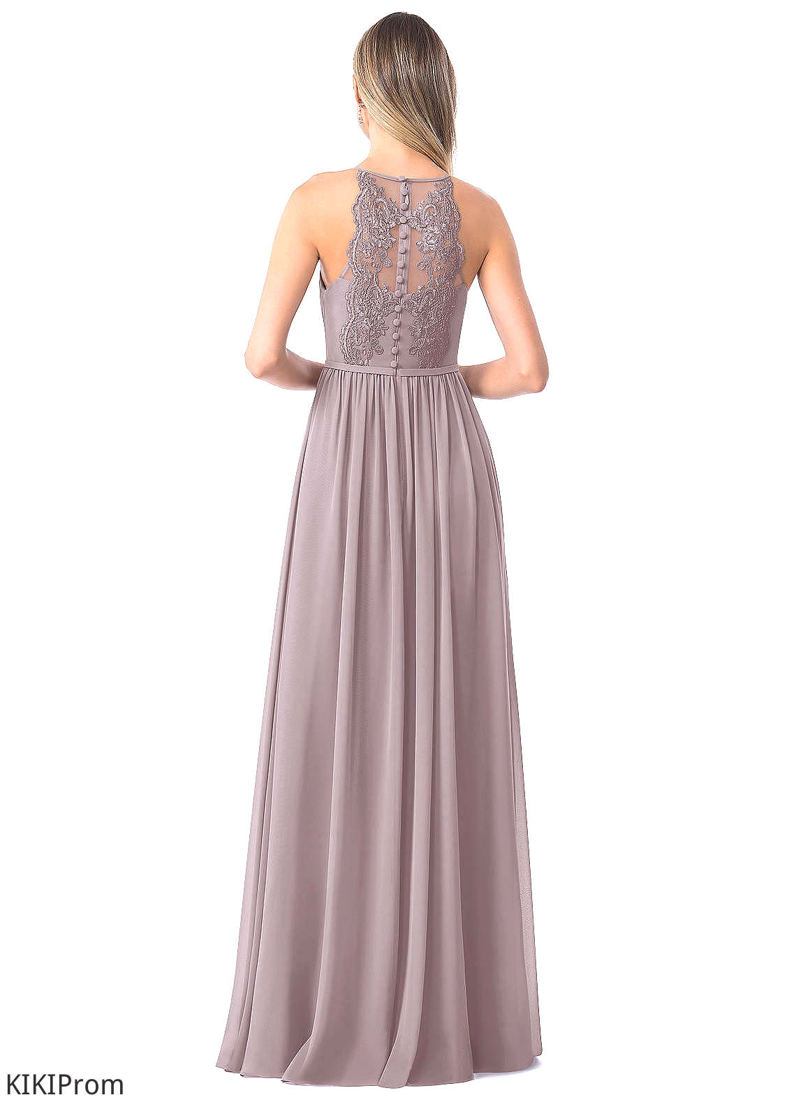 Kaitlynn Natural Waist Floor Length A-Line/Princess Straps Sleeveless Bridesmaid Dresses