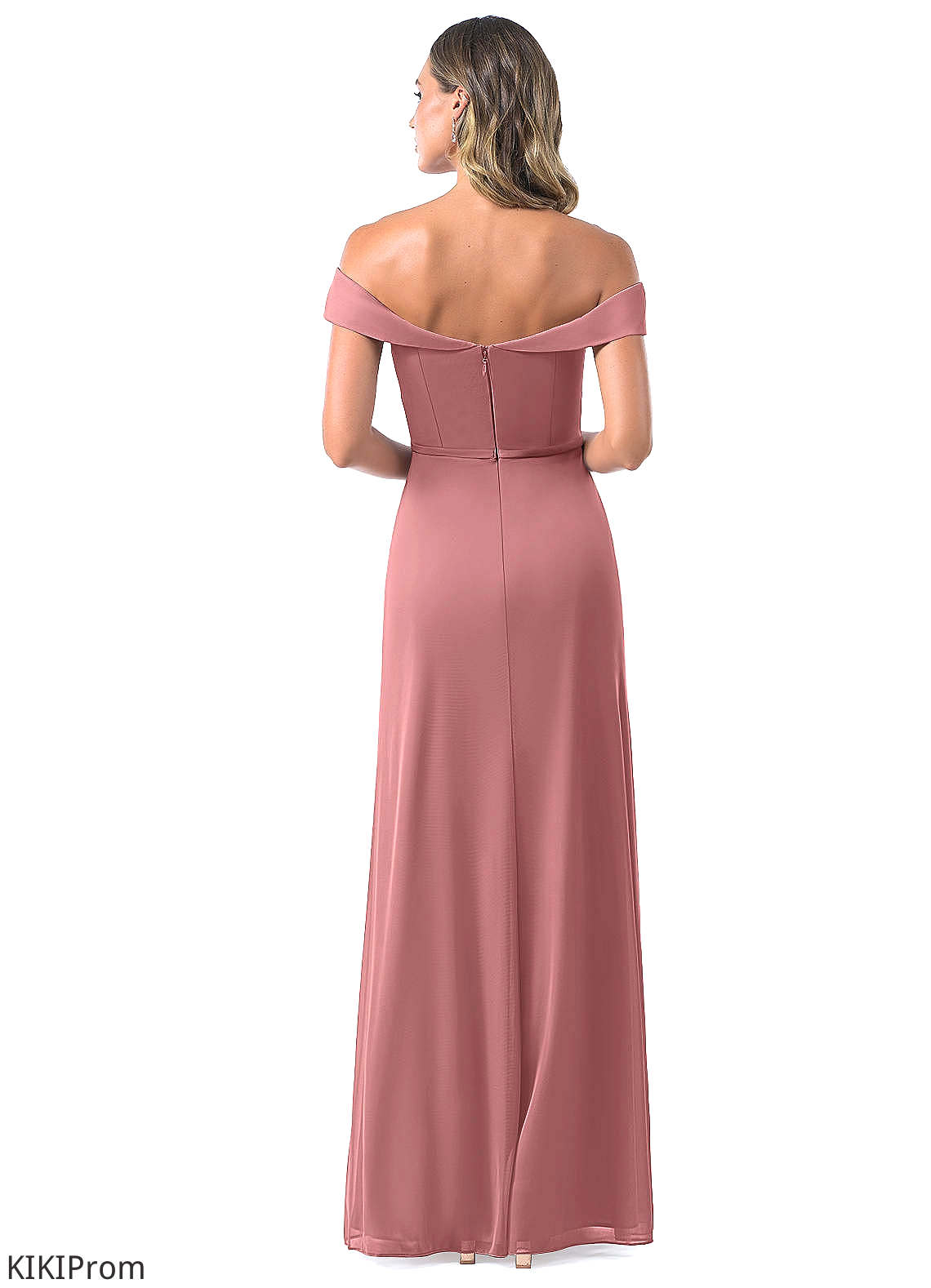 Jakayla Spaghetti Staps Natural Waist Sleeveless Floor Length A-Line/Princess Bridesmaid Dresses