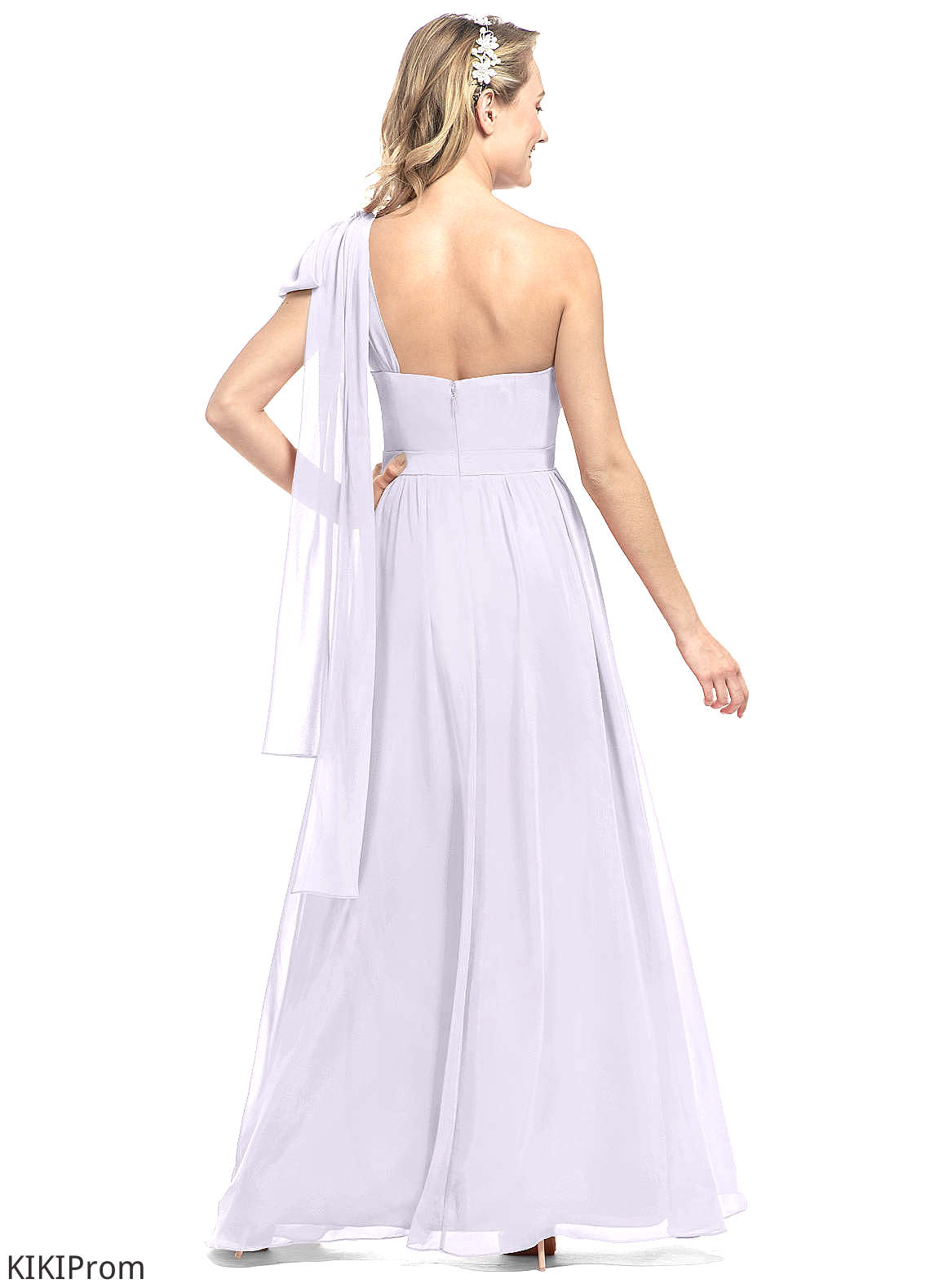 Kayden Sleeveless V-Neck A-Line/Princess Natural Waist Floor Length Bridesmaid Dresses