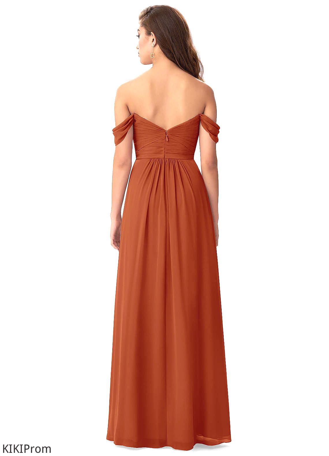 Libby Sleeveless High Low Natural Waist A-Line/Princess V-Neck Bridesmaid Dresses