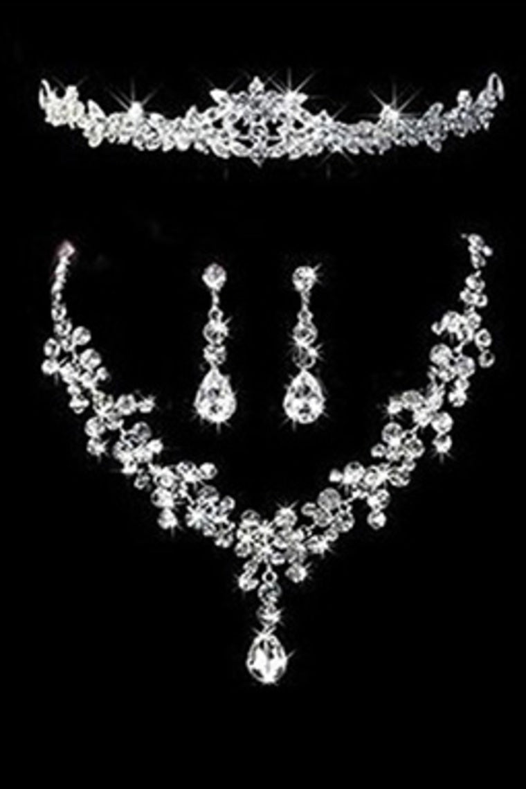 Unique Alloy With Rhinestone Ladies' Jewelry Sets #TG19-12