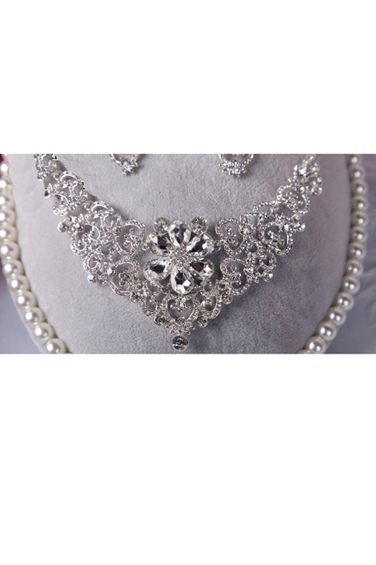 Beautiful Alloy/Rhinestones Ladies' Jewelry Sets
