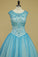 2022 New Arrival Bateau Beaded Bodice Ball Gown Quinceanera Dresses Tulle Court Train
