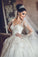 Wedding Dresses Scoop Long Sleeves A Line Tulle With Applique And Beads