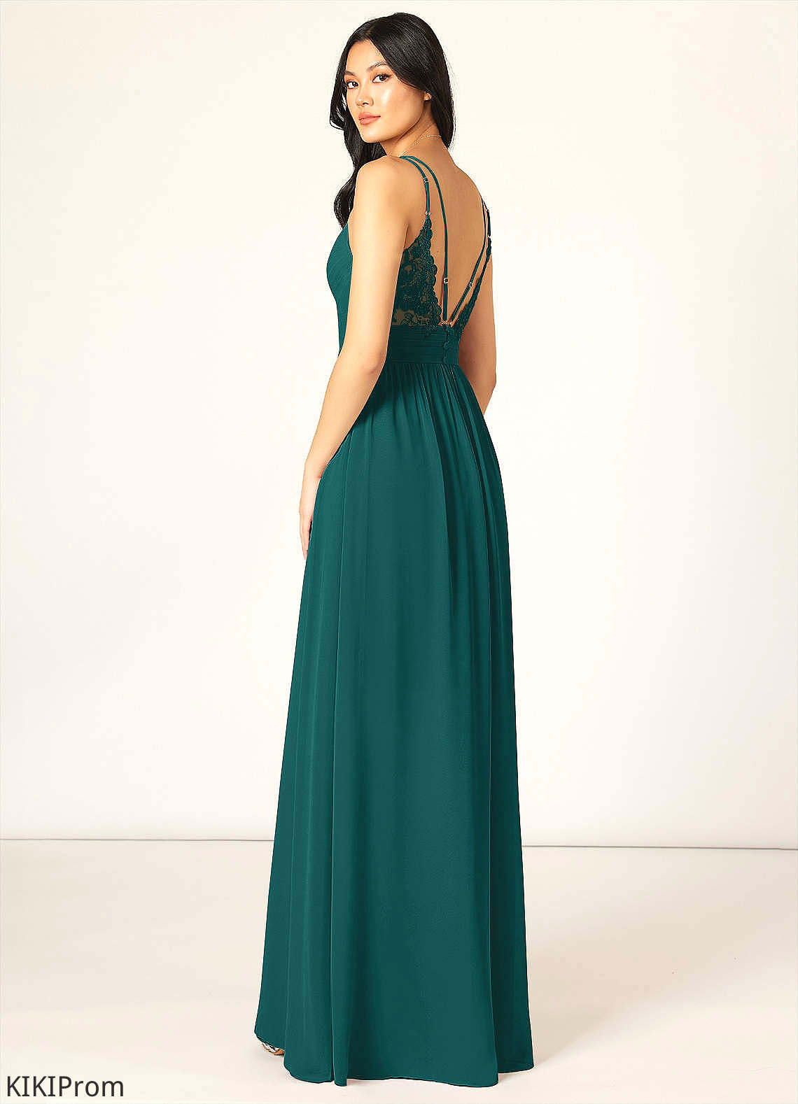 Alexus Natural Waist A-Line/Princess Scoop Sleeveless Floor Length Bridesmaid Dresses