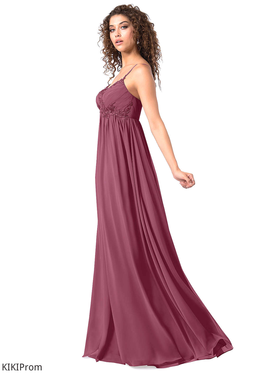 Sam Floor Length Natural Waist Sleeveless A-Line/Princess Straps Bridesmaid Dresses