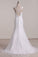2024 Lace V Neck Open Back Mermaid Wedding Dresses With Applique