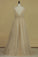 2022 A Line V Neck Open Back Bridesmaid Dresses Ruched Bodice Tulle Floor Length