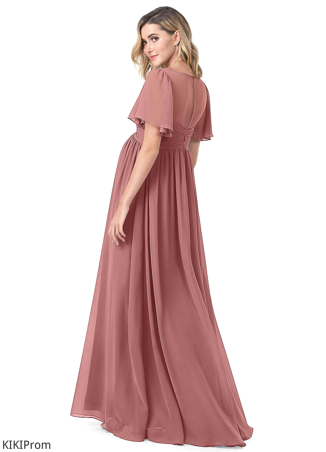 Aryana One Shoulder Floor Length Natural Waist Sleeveless Bridesmaid Dresses