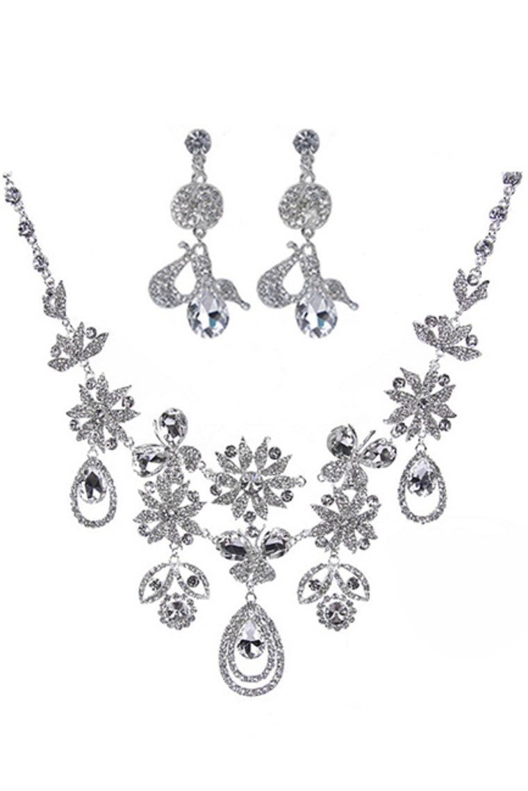 Magnificent Alloy/Rhinestones Ladies' Jewelry Sets #Gh00321