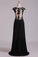 2022 Scoop Prom Dresses A Line Chiffon With Applique