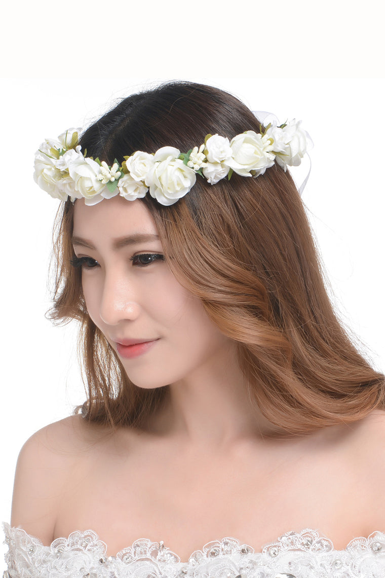 Pretty Women'S Plastic Headpiece - Wedding/Special Occasion / Outdoor Head Wreath / Flowers
