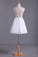2022 Homecoming Dresses Scoop A Line Tulle With Beading Short/Mini