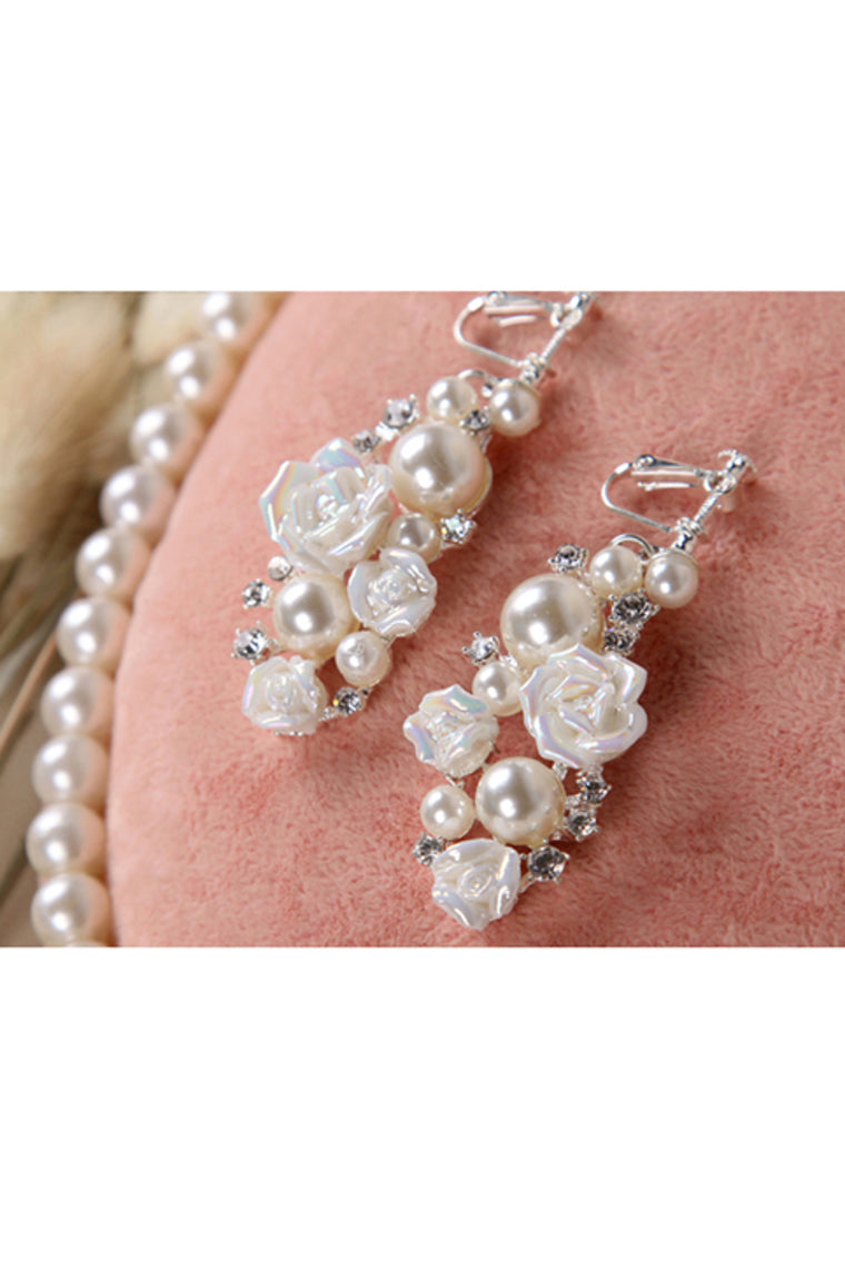 Gorgeous Alloy With Pearl/Rhinestone Ladies' Jewelry Sets
