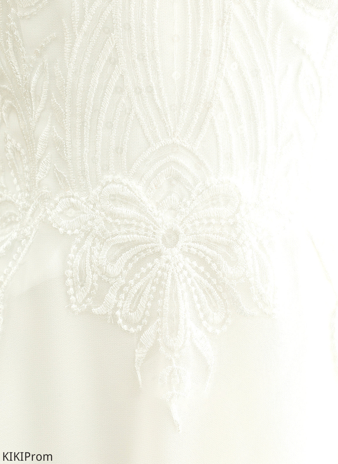 Neck Dress Wedding Dresses Lace Scoop A-Line Wedding Sequins Jennifer Floor-Length With Chiffon