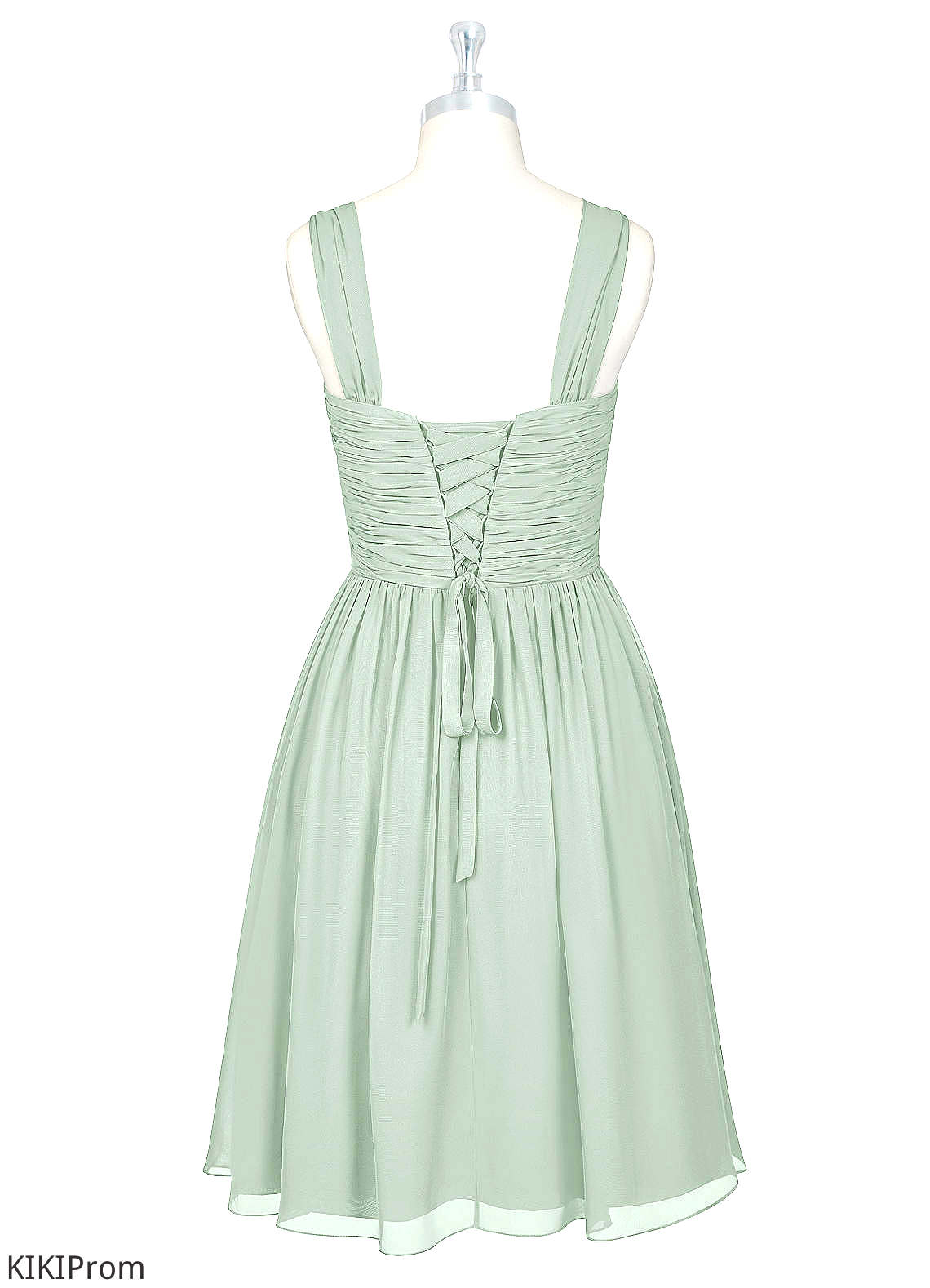 Leila Sleeveless V-Neck Natural Waist A-Line/Princess Floor Length Bridesmaid Dresses