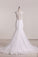 2022 New Arrival V Neck Tulle With Applique Wedding Dresses Mermaid
