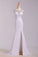 2022 New Arrival Prom Dresses Scoop Neckline Sheath/Column Floor Length Fast Delivery