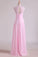 2022 V-Neck Bridesmaid Dresses A-Line Floor-Length With Ruffles