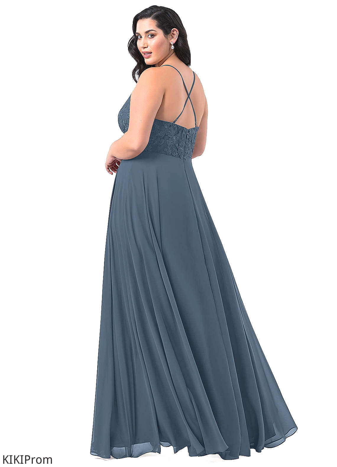 Maryjane A-Line/Princess Natural Waist Sleeveless Spaghetti Staps Floor Length Bridesmaid Dresses