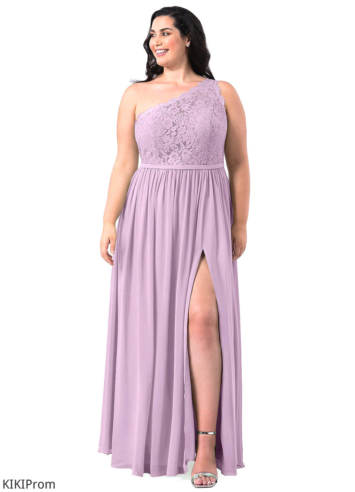 Haleigh Sleeveless Floor Length A-Line/Princess Scoop Natural Waist Bridesmaid Dresses