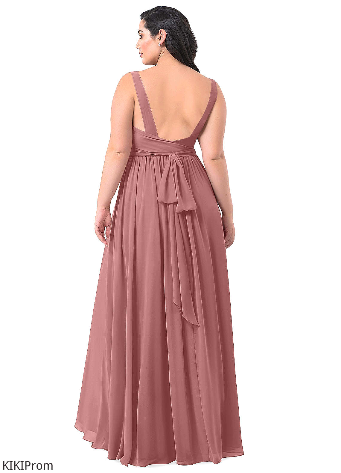 Braelyn Floor Length A-Line/Princess Empire Waist Straps Sleeveless Bridesmaid Dresses