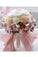 Charming Round Ribbon Bridal Bouquets