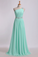 2022 Prom Dresses One Shoulder A-Line Chiffon With Beading&Sequins Floor Length