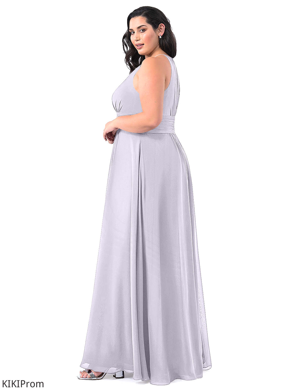 Lyla Sleeveless A-Line/Princess Natural Waist Floor Length Scoop Bridesmaid Dresses