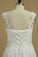 2024 Chiffon Straps A Line Wedding Dresses With Applique And Beads Lace Up