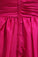 2022 Plus Size A Line Prom Dresses Sweetheart Fuchsia Sweep/Brush Taffeta Zipper Back