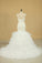 2022 Wedding Dresses V Neck Beaded Bodice Tulle Mermaid Court Train