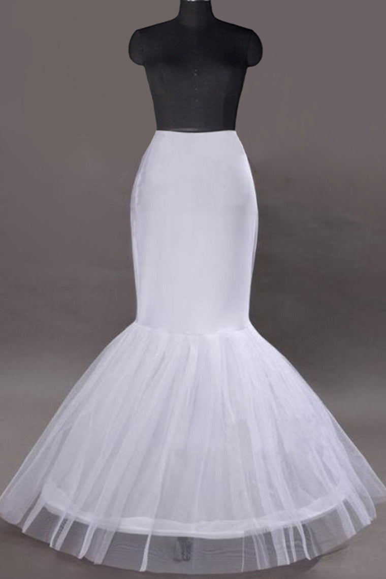 Women Nylon/Tulle Netting Floor Length 1 Tiers Petticoats P020