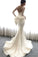 2024 Mermaid Long Sleeves Tulle Wedding Dresses With Applique Court Train Detachable