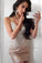 Sparkle V-Neck Tight Fashion Semi Sam Homecoming Dresses Formal Party Dresses DZ10252