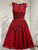 A Line Lace Kaiya Homecoming Dresses Charming Tulle Short DZ11373