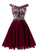 Beautiful Wine Red Short Applique Party Dress A-Line Short Lace Homecoming Dresses Zoe DZ11467