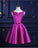 Homecoming Dresses Tara Satin Cute Red Short Party Dress Red Formal Dress 2022 DZ12269