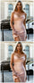 Sexy Straps Dress Mini Cocktail Viv Pink Homecoming Dresses DZ12464