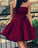 SHORT STRAPLESS SATIN BOW Homecoming Dresses Lauren SASHES DZ23260