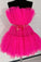 Fuchsia Party Salome Homecoming Dresses Dress Party Dress DZ23567